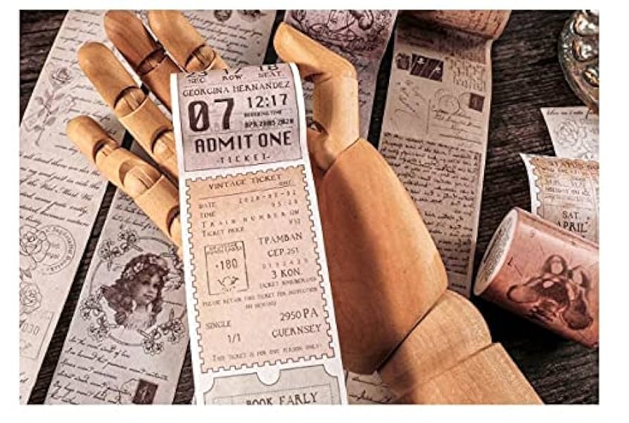 Amazon | 海外 マスキングテープ 珍しい ◇幅5cm 8種類◇ 透ける